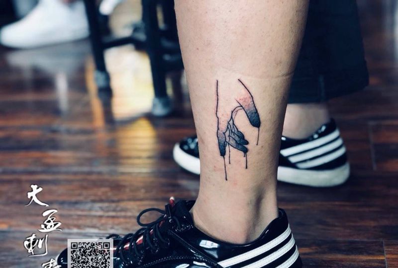 抽象图案纹身图片_成品原创纹身图案