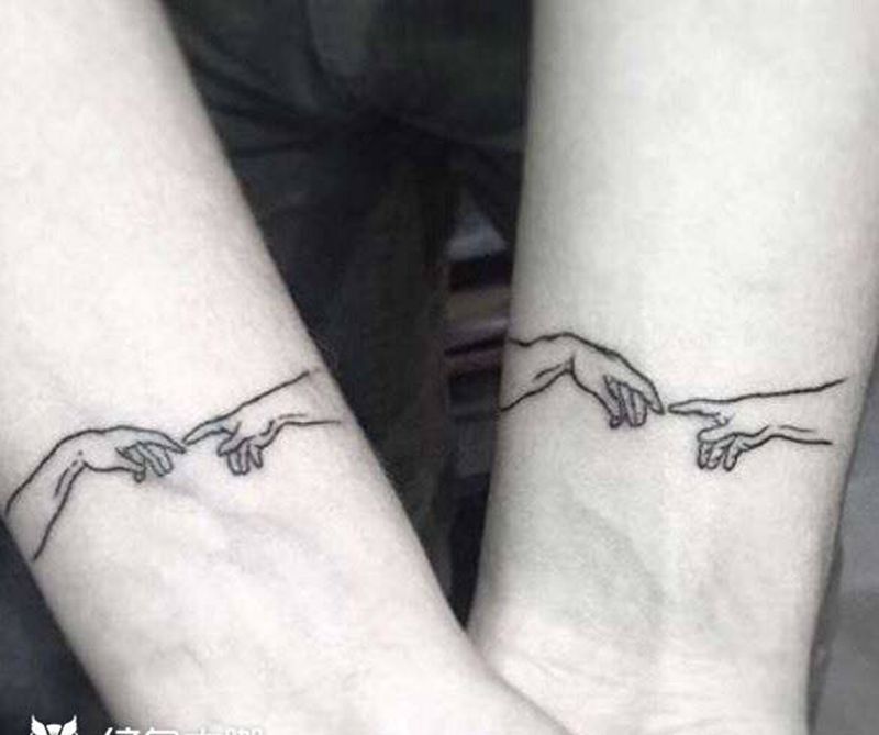 又一个情侣纹身图片