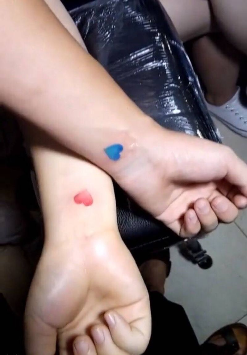 小情侣～纹身图片