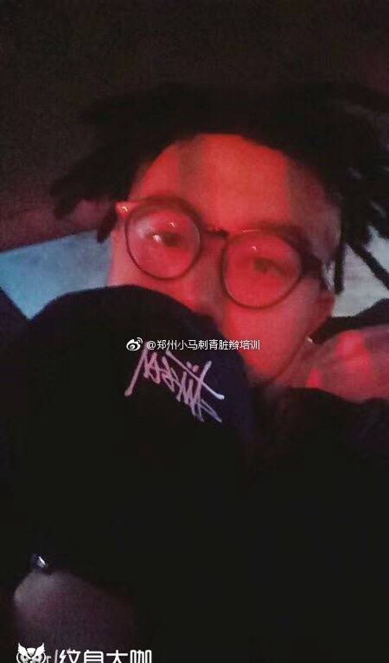 半头脏辫纹身图片