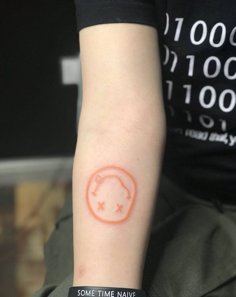 最爱的乐队纹身图片_手臂纹身图案