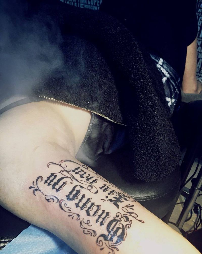 设计花体纹身图片