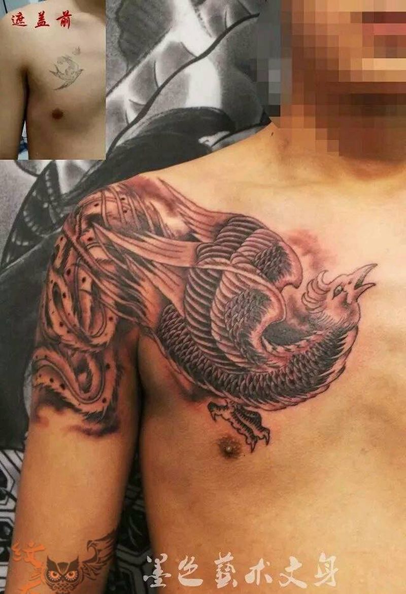 旧文身遮盖,纹身图片