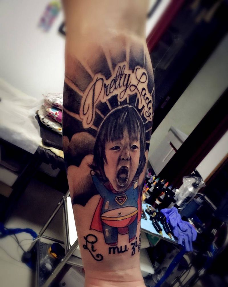 小超人宝贝纹身图片