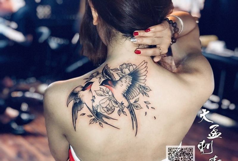 疤痕遮盖纹身图片_成品纹身图案