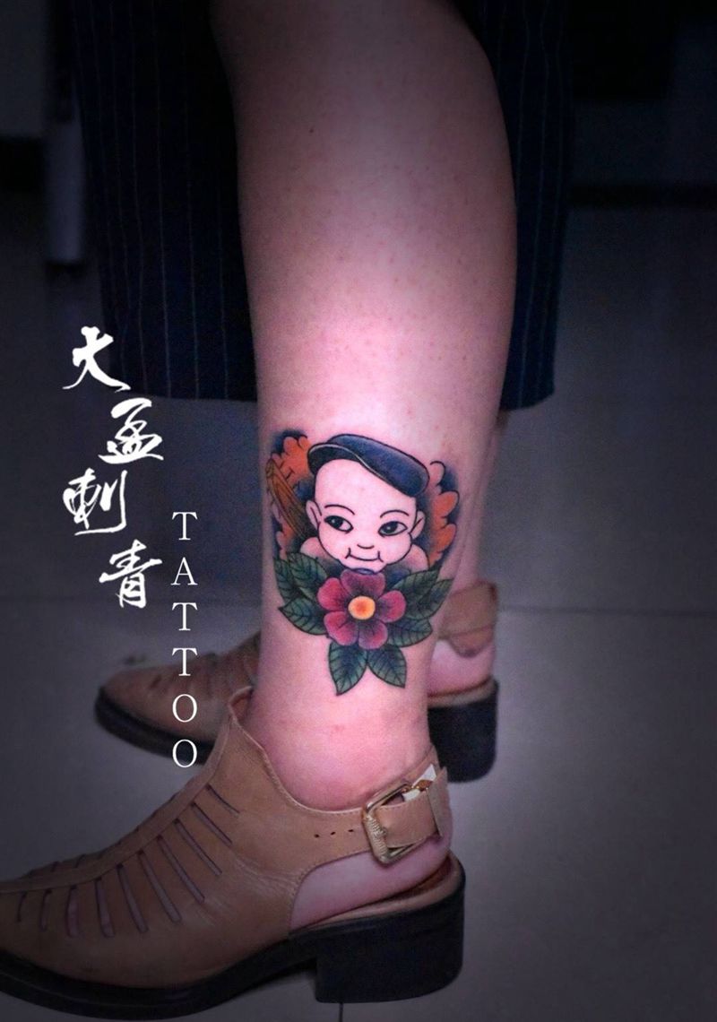 遮盖作品纹身图片_成品纹身图案