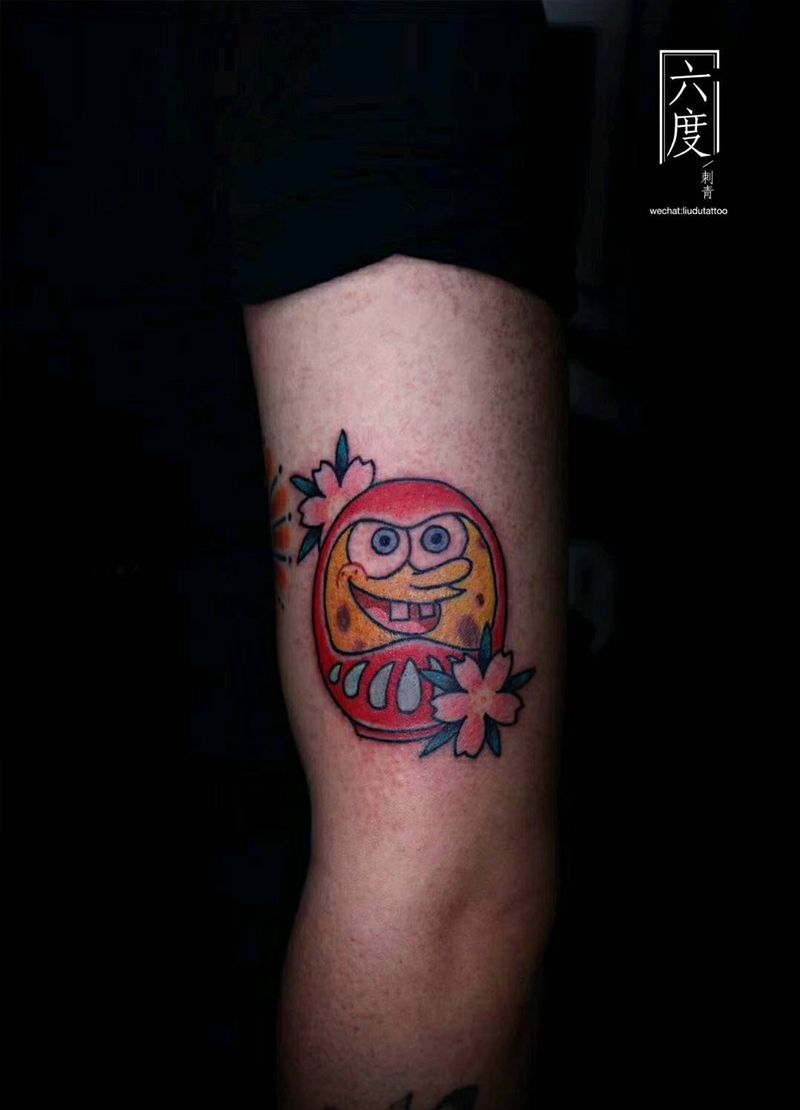 手稿作品纹身图片_手臂New School纹身图案