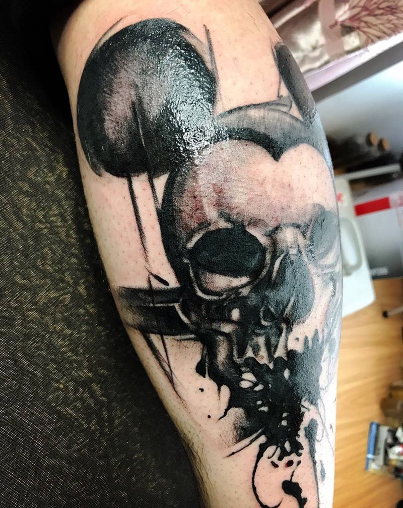 凶米奇纹身图片