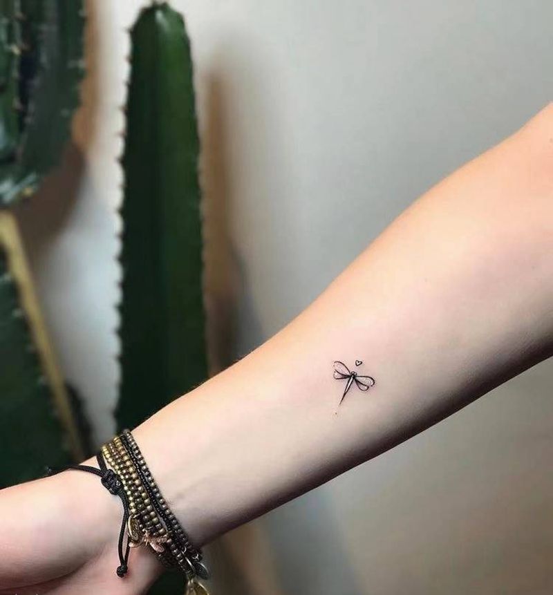 小清新纹身图片_手臂纹身图案