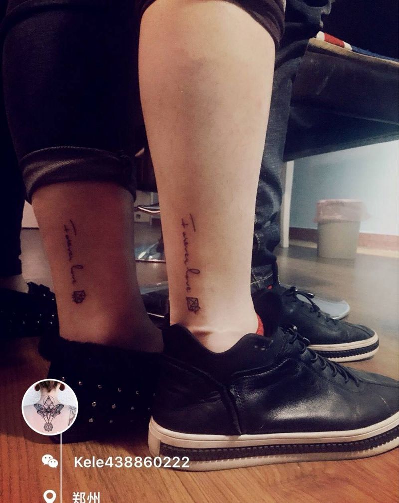 情侣款纹身图片