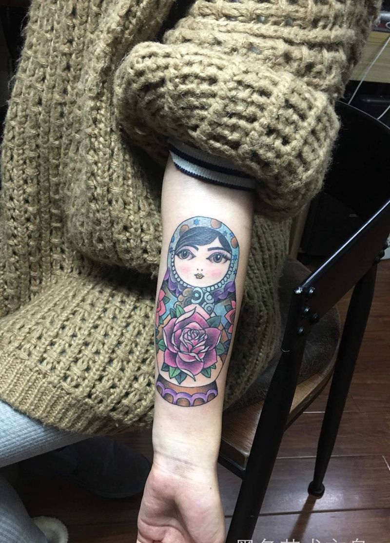 两小图纹身图片