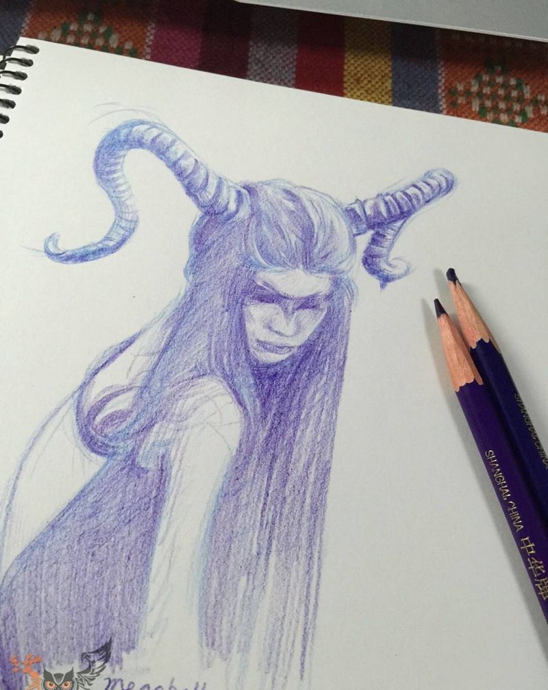 手稿纹身图片_手稿纹身图案