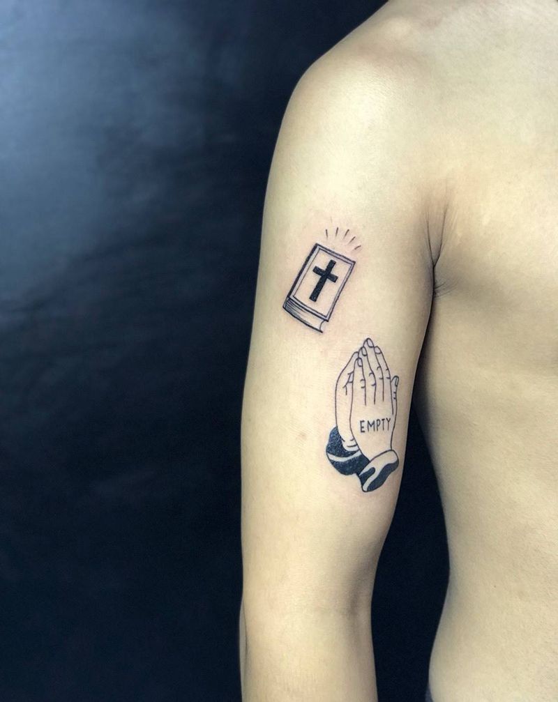 无信仰纹身图片