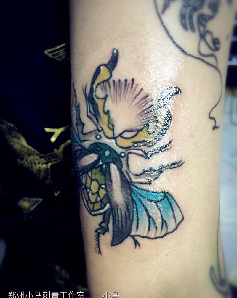 小虫虫纹身图片