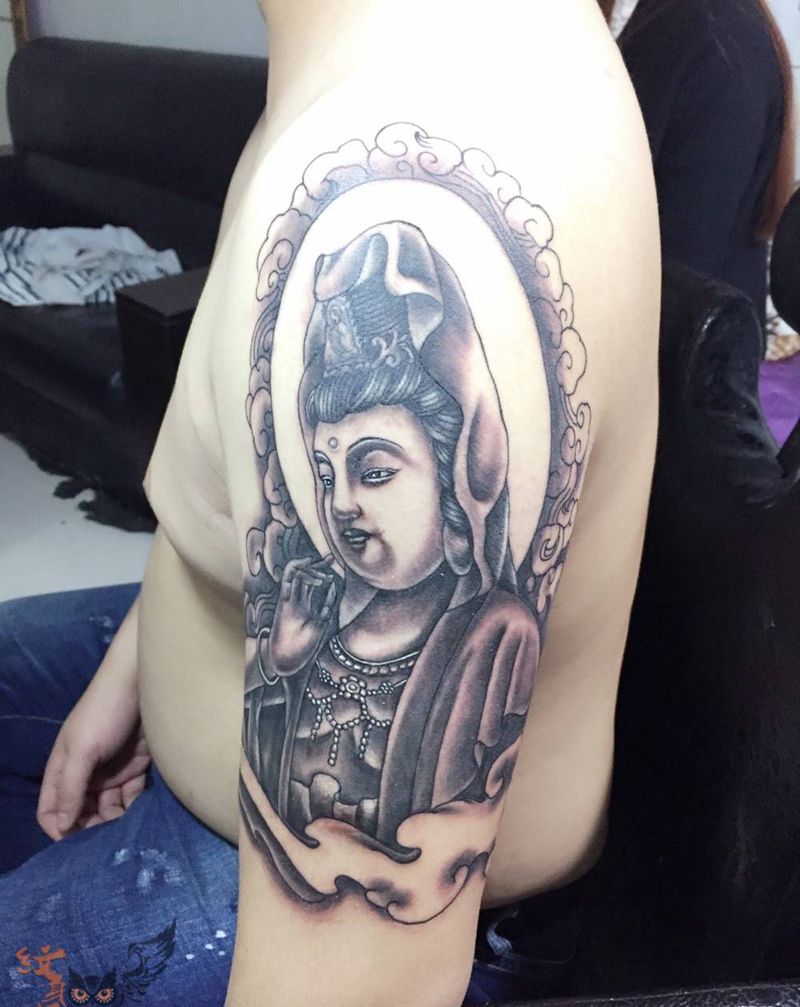 菩萨纹身图片