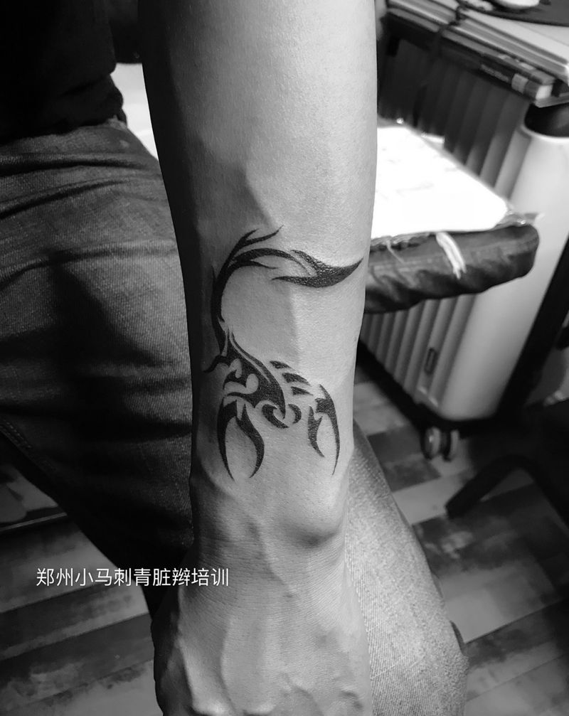 天蝎座纹身图片