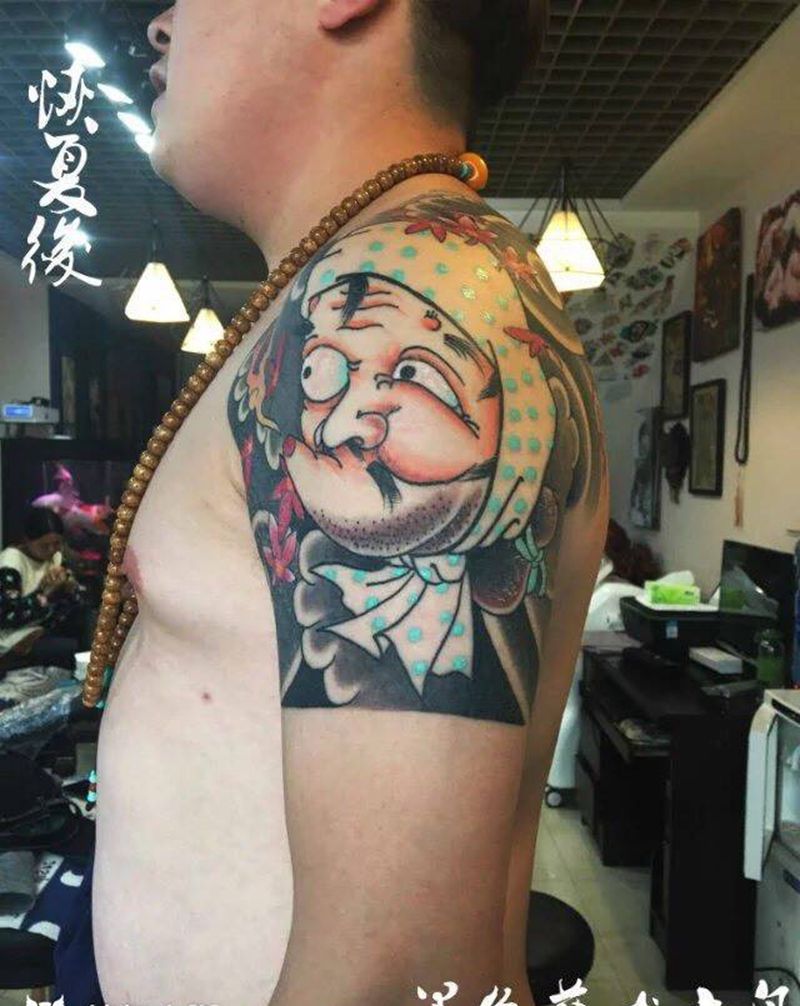 恢复后效果纹身图片