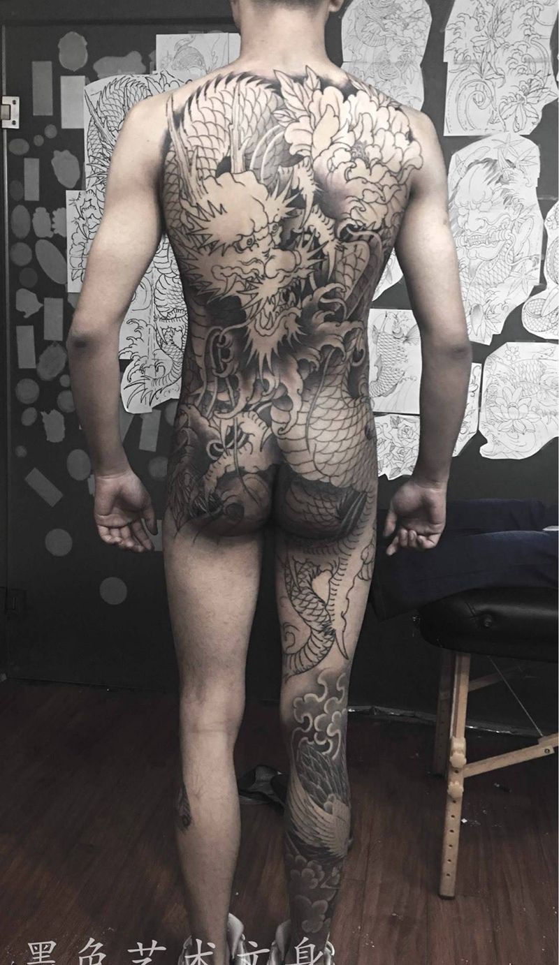 通体，纹身图片