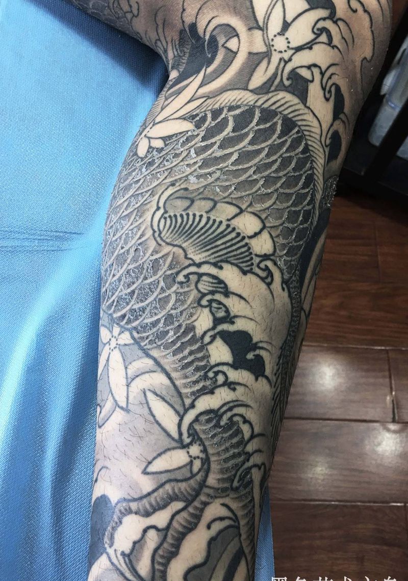 龙纹身图片