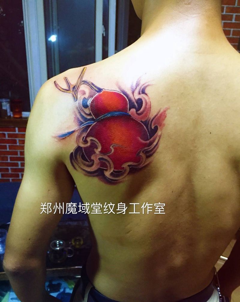 父爱如山纹身图片