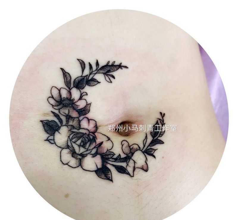 花环纹身图片