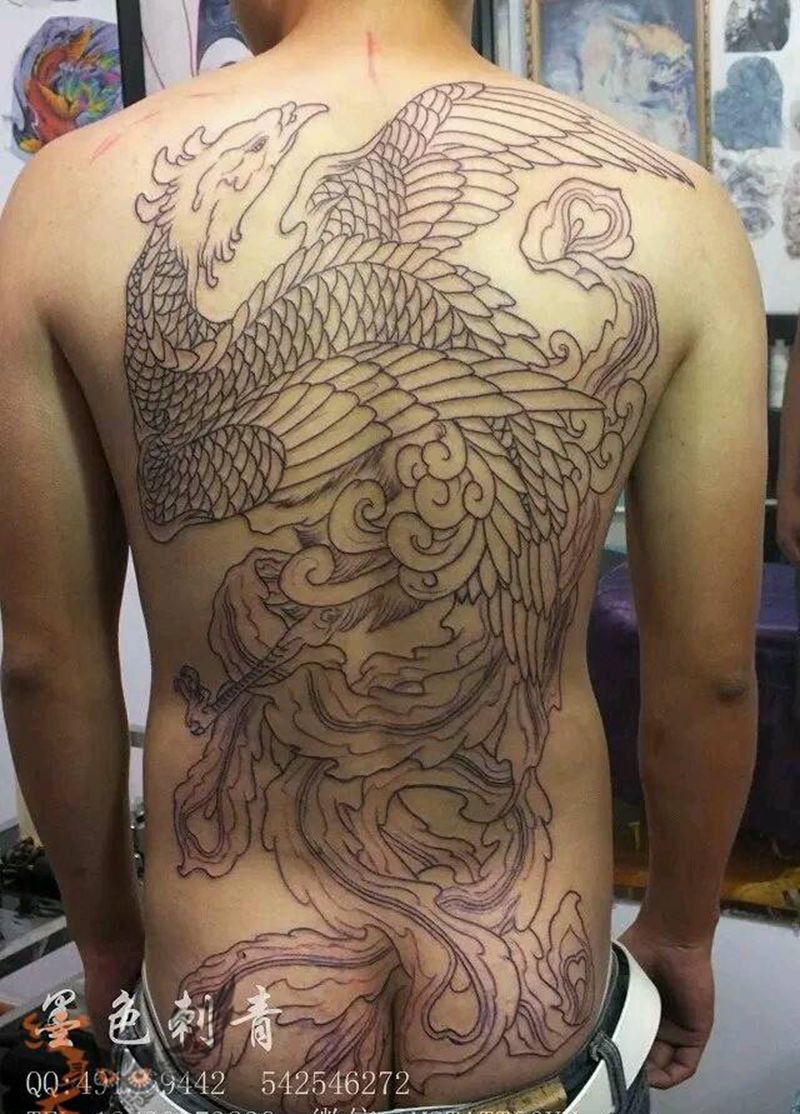 传统文身纹身图片_传统纹身图案