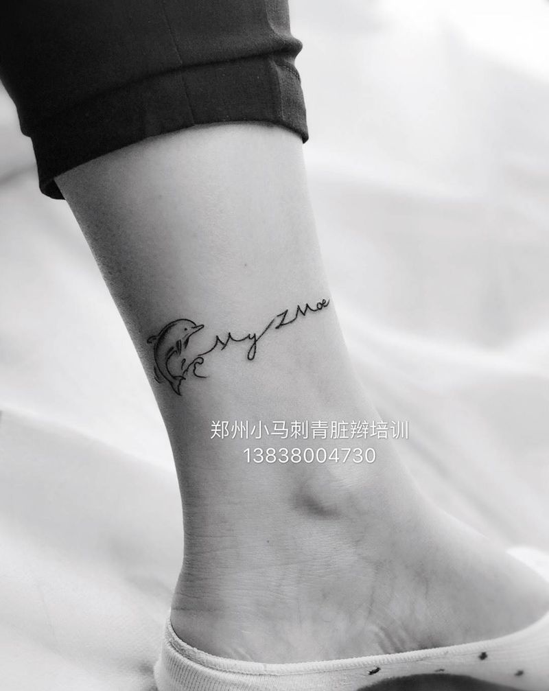 小海豚纹身图片