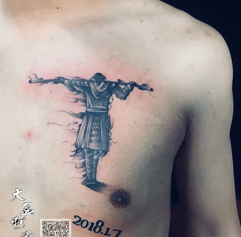 至尊宝！纹身图片_成品纹身图案