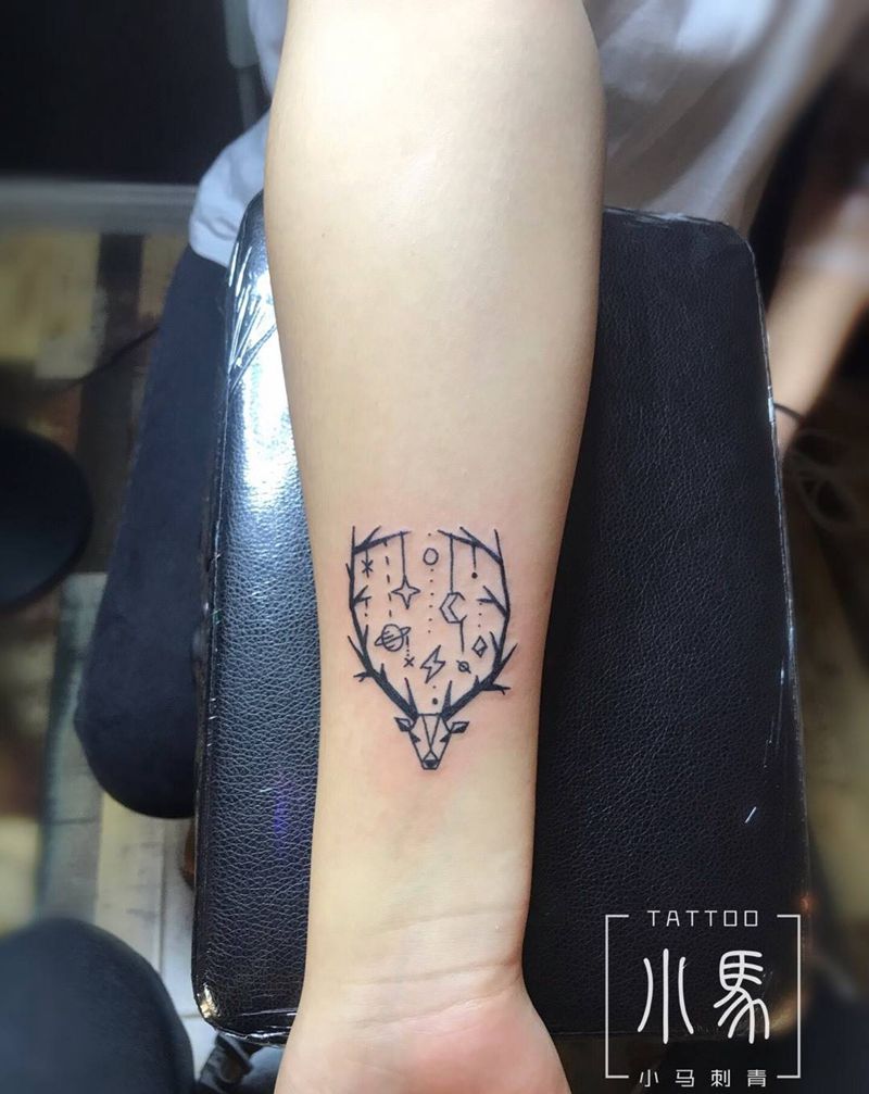一丢丢小图纹身图片