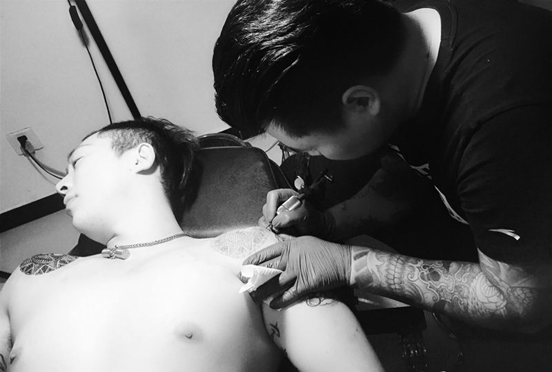 看不懂,哈哈纹身图片