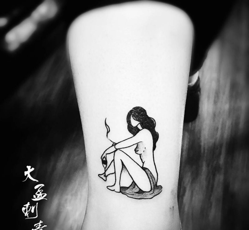 小清新纹身图片_成品纹身图案