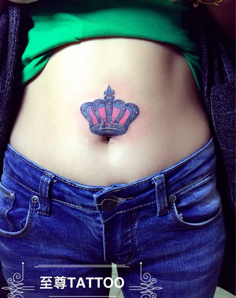 小皇冠纹身图片