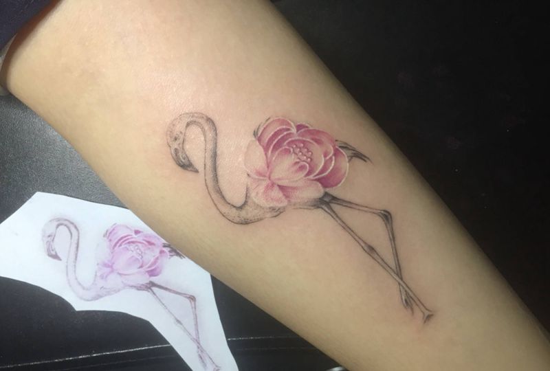 小清新纹身图片