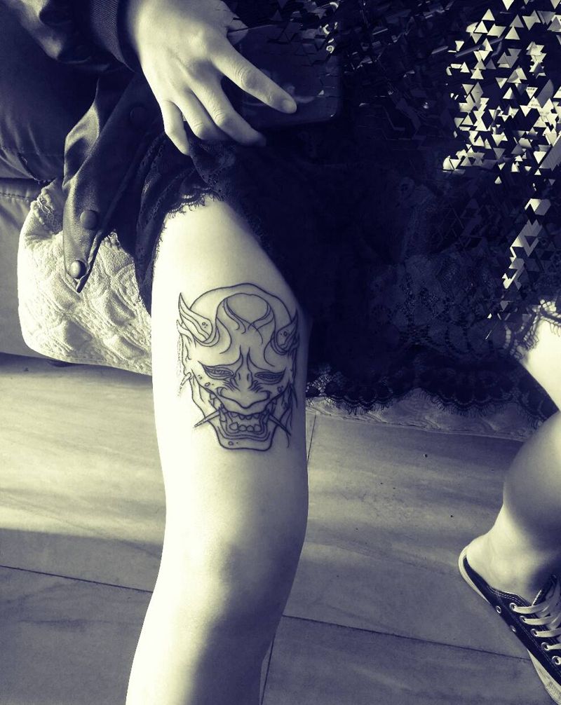 下次打雾纹身图片