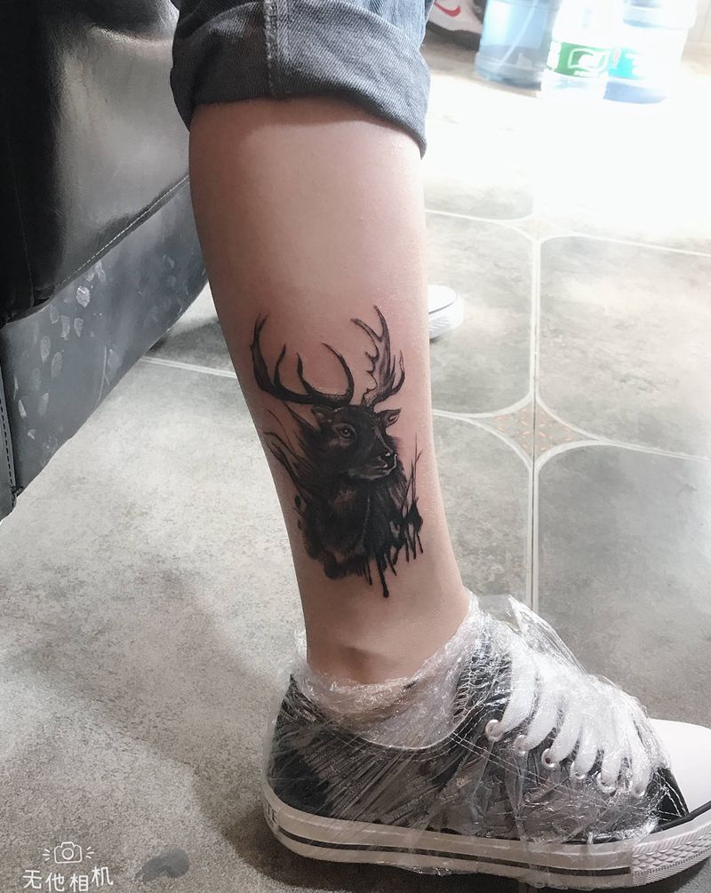 覆盖纹身图片_脚部纹身图案
