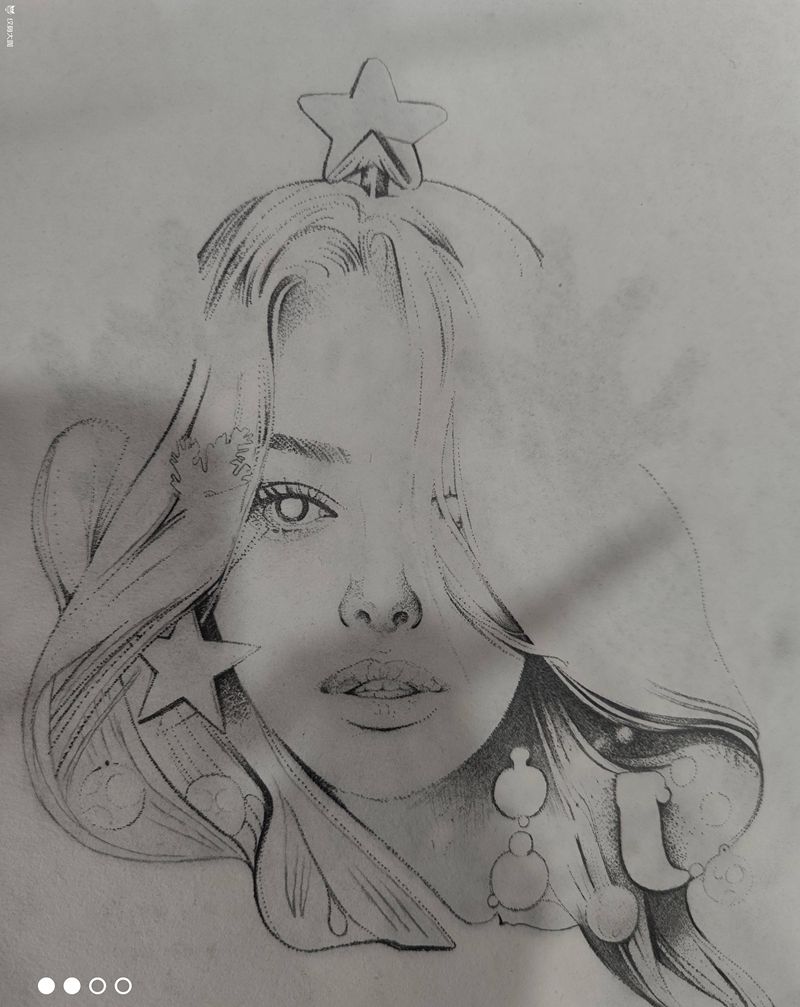 极端纹身图片_点点点纹身图案