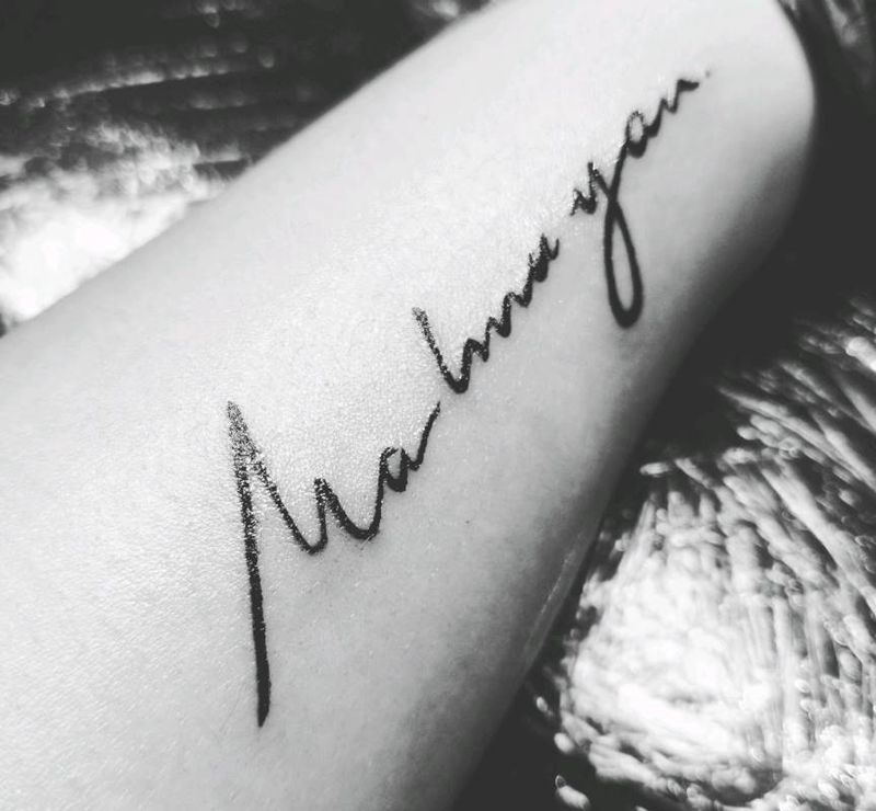 画匠原创英文设计纹身图片