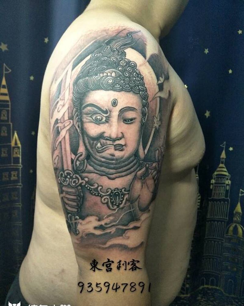 一念之间纹身图片