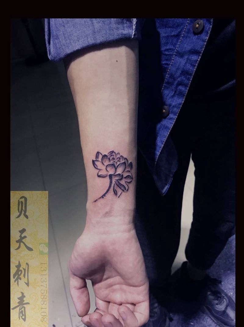 一组小臂小图纹身图片