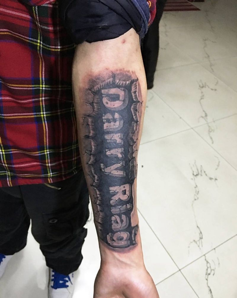 石雕文字，覆盖老图纹身图片