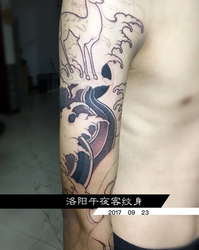 传统的雾面就是费时间，下次继续纹身图片