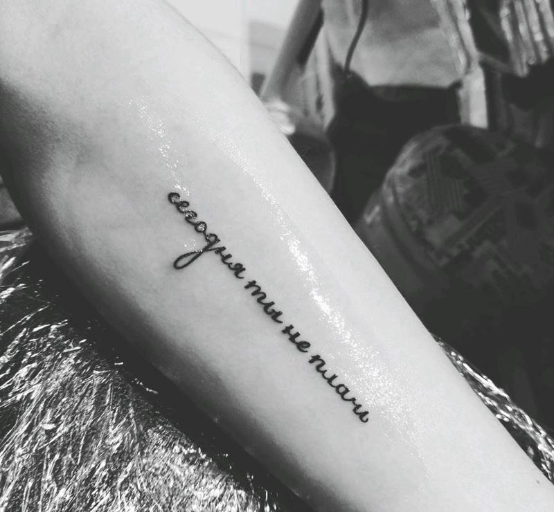 画匠原创英文设计纹身图片