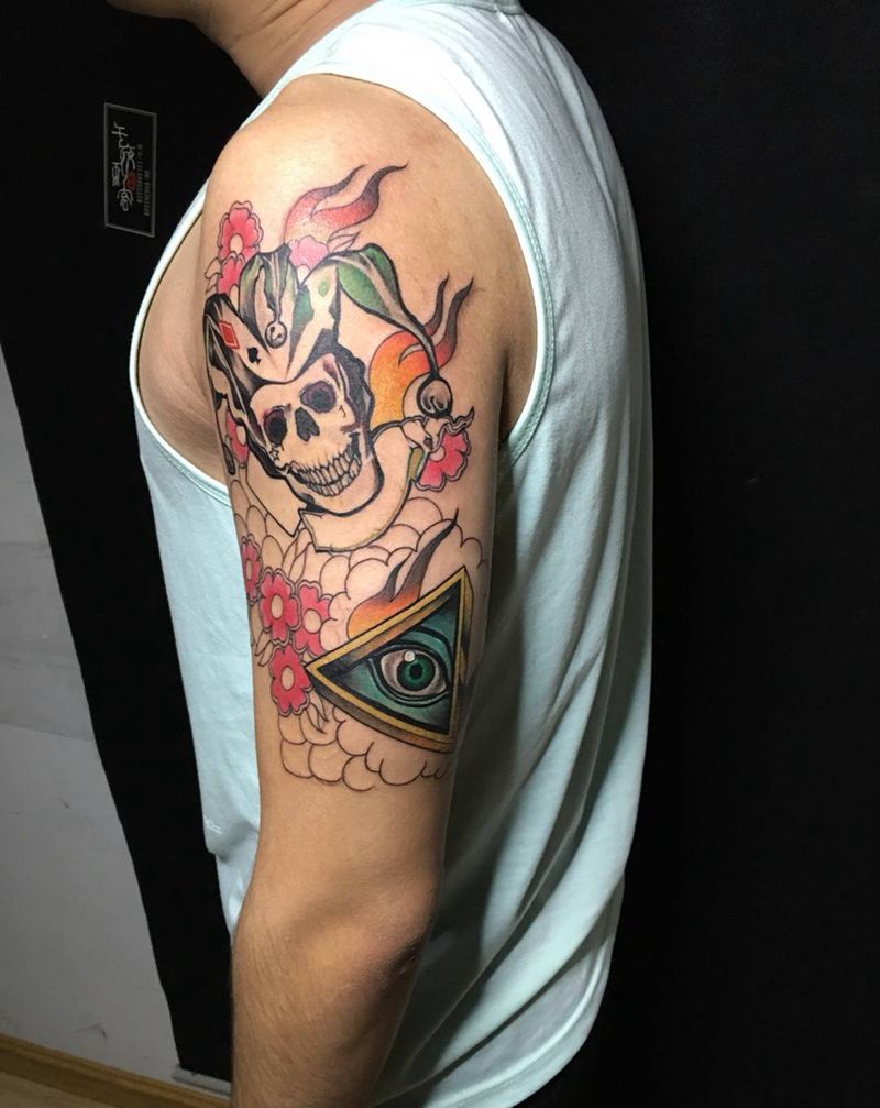 无题，未完成纹身图片