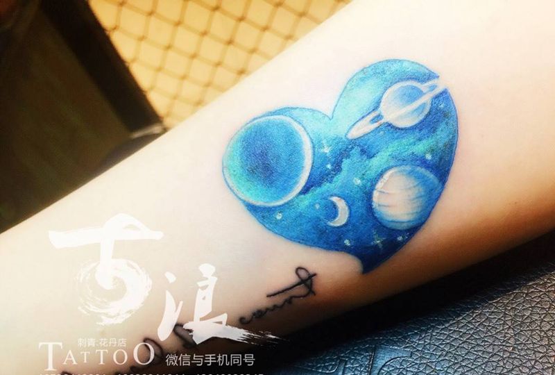 星语心愿纹身图片_原创纹身图案