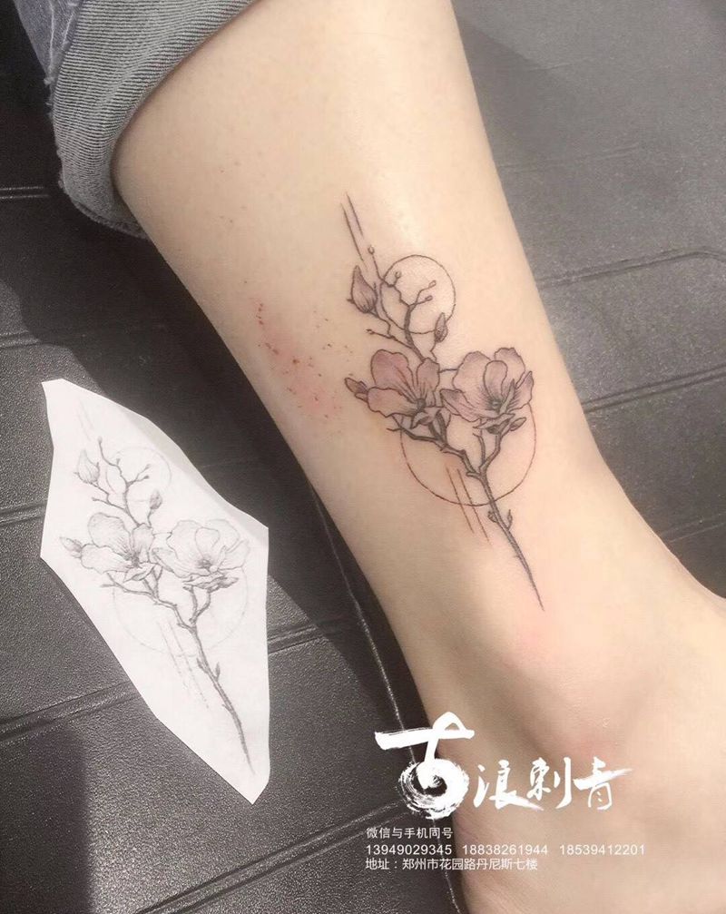 小清新纹身图片