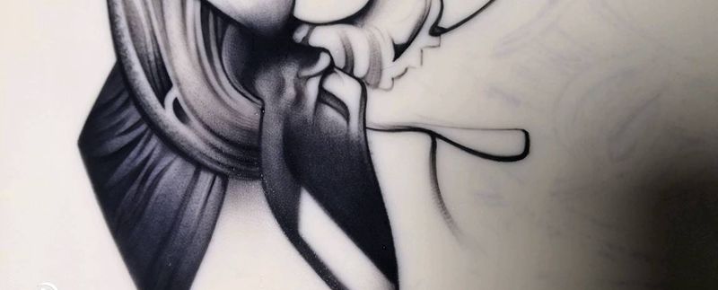 练习皮〔未完〕纹身图片_欧美写实纹身图案