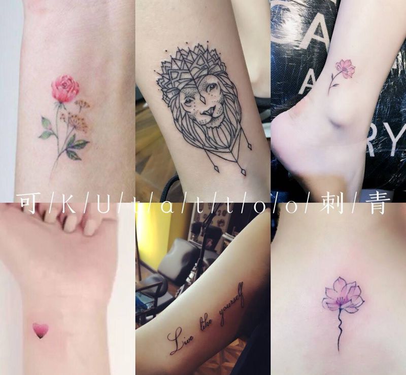 小清新纹身图片