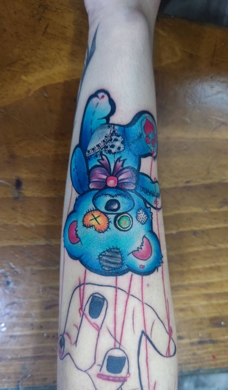 熊纹身图片_手臂纹身图案