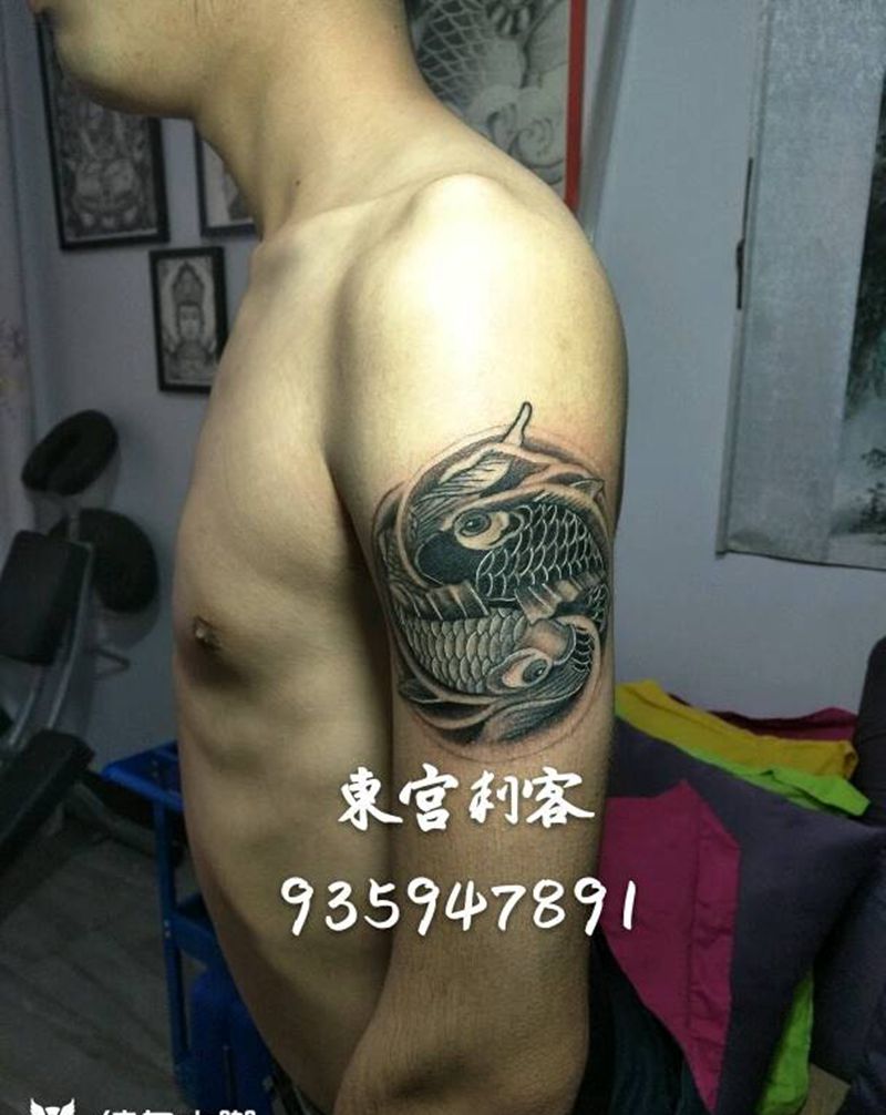 双鱼纹身图片