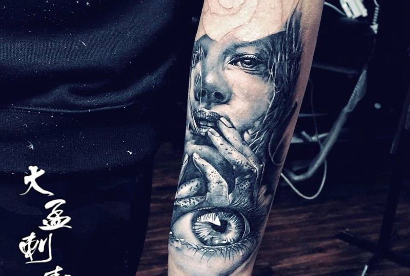 欧美小臂。纹身图片